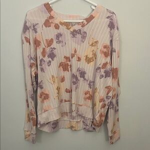 Floral Print Women's Top